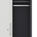 Шкаф-купе гардероб Kobor HKG/5-120/60/M graphite/premium