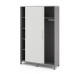 Шкаф-купе гардероб Kobor HKG/5-120/40/M aluminum/premium Шкаф-купе гардероб Kobor HKG/5-120/40/M aluminum/premium