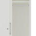 Шкаф-купе гардероб Kobor HKG/5-120/60/M white/premium