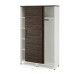 Шкаф-купе гардероб Kobor HKG/5-120/60/M white/charlston