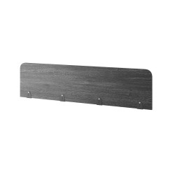 Верхний экран-перегородка ЛДСП Kobor EV-140 black/wood Верхний экран-перегородка ЛДСП Kobor EV-140 black/wood
