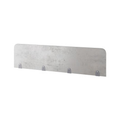 Верхний экран-перегородка ЛДСП Kobor EV-160 graphite/chicago Верхний экран-перегородка ЛДСП Kobor EV-160 graphite/chicago