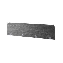 Верхний экран-перегородка ЛДСП Kobor EV-120 graphite/wood Верхний экран-перегородка ЛДСП Kobor EV-120 graphite/wood