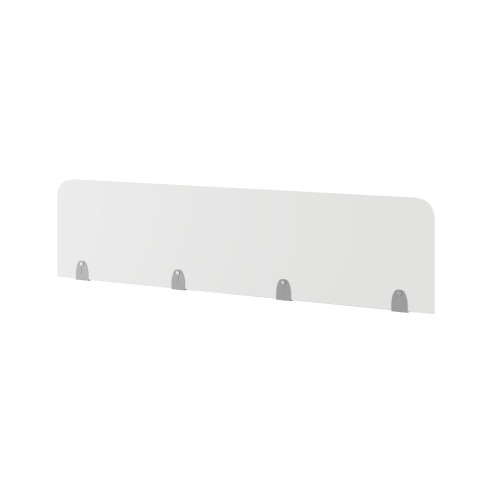 Верхний экран-перегородка ЛДСП Kobor EV-160 aluminum/premium