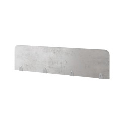 Верхний экран-перегородка ЛДСП Kobor EV-160 aluminum/chicago Верхний экран-перегородка ЛДСП Kobor EV-160 aluminum/chicago