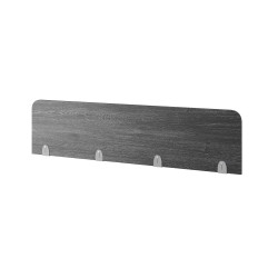 Верхний экран-перегородка ЛДСП Kobor EV-100 aluminum/wood Верхний экран-перегородка ЛДСП Kobor EV-100 aluminum/wood