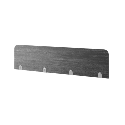 Верхний экран-перегородка ЛДСП Kobor EV-100 aluminum/wood