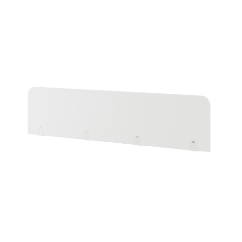 Верхний экран-перегородка ЛДСП Kobor EV-80 white/premium