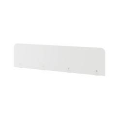 Верхний экран-перегородка ЛДСП Kobor EV-160 white/premium Верхний экран-перегородка ЛДСП Kobor EV-160 white/premium