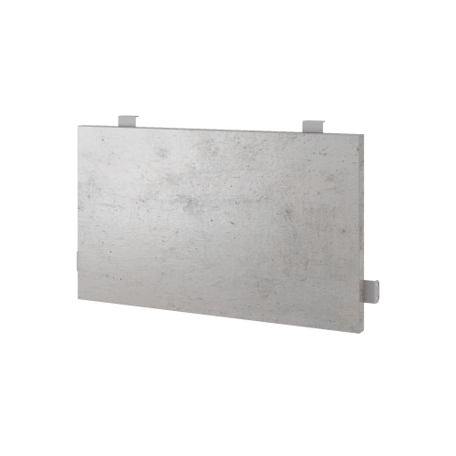 Нижний боковой подвесной экран ЛДСП Kobor EN2-160 aluminum/chicago