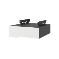Тумба подвесная на 1 ящик Kobor T-1 black/premium