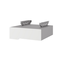 Тумба подвесная на 1 ящик Kobor T-1 aluminum/premium
