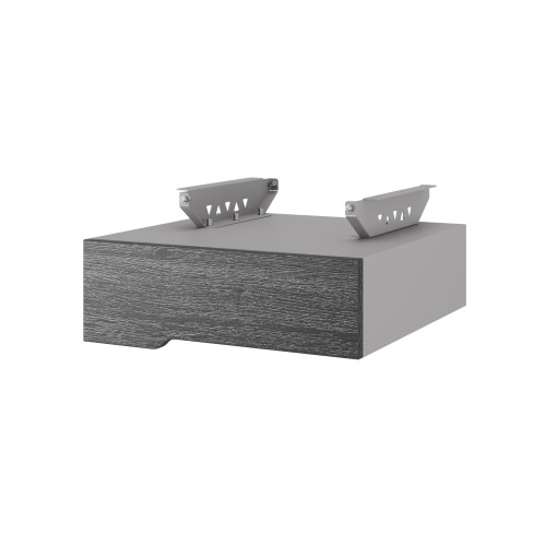 Тумба подвесная на 1 ящик Kobor T-1 aluminum/wood Тумба подвесная на 1 ящик Kobor T-1 aluminum/wood
