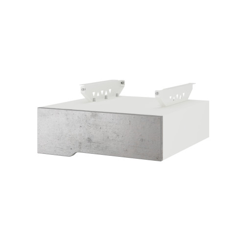 Тумба подвесная на 1 ящик Kobor T-1 white/chicago Тумба подвесная на 1 ящик Kobor T-1 white/chicago