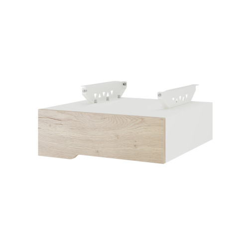 Тумба подвесная на 1 ящик Kobor T-1 white/natural Тумба подвесная на 1 ящик Kobor T-1 white/natural