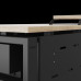 Стол компьютерный Kobor KP-120/70 black/natural