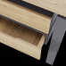 Стол компьютерный Kobor KP-80/70 graphite/natural Стол компьютерный Kobor KP-80/70 graphite/natural