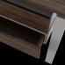 Стол компьютерный Kobor KP-120/60 aluminum/charlston
