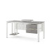 Стол компьютерный Kobor KP-180/80 white/chicago Стол компьютерный Kobor KP-180/80 white/chicago