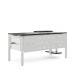 Стол компьютерный Kobor KP-100/60 white/wood