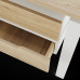 Стол компьютерный Kobor KP-100/70 white/natural Стол компьютерный Kobor KP-100/70 white/natural