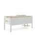 Стол компьютерный Kobor KP-120/80 white/natural Стол компьютерный Kobor KP-120/80 white/natural