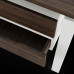 Стол компьютерный Kobor KP-140/60 white/charlston Стол компьютерный Kobor KP-140/60 white/charlston