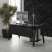 Стол компьютерный Kobor KA-100/60 black/wood