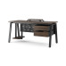 Стол компьютерный Kobor KA-140/60 black/charlston