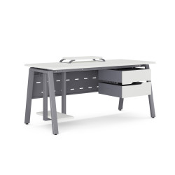 Стол компьютерный Kobor KA-100/70 graphite/premium