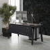 Стол компьютерный Kobor KA-100/80 graphite/chicago Стол компьютерный Kobor KA-100/80 graphite/chicago