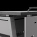 Стол компьютерный Kobor KA-100/60 aluminum/wood