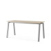 Стол компьютерный Kobor KA-100/60 aluminum/natural
