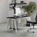 Стол компьютерный Kobor KA-100/60 white/wood