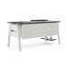Стол компьютерный Kobor KA-140/60 white/wood Стол компьютерный Kobor KA-140/60 white/wood