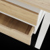Стол компьютерный Kobor KA-120/60 white/natural
