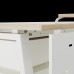 Стол компьютерный Kobor KA-160/60 white/natural