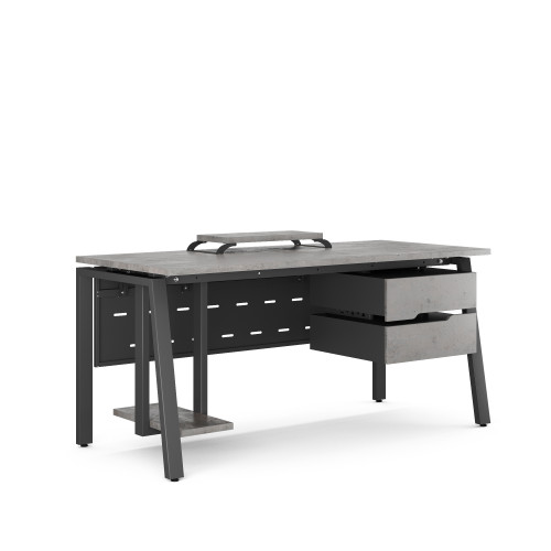Стол компьютерный Kobor KAB-180/70 black/chicago