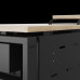 Стол компьютерный Kobor KAB-100/70 black/natural Стол компьютерный Kobor KAB-100/70 black/natural
