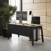 Стол компьютерный Kobor KAB-80/80 black/natural