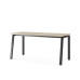 Стол компьютерный Kobor KAB-180/80 black/natural Стол компьютерный Kobor KAB-180/80 black/natural