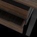 Стол компьютерный Kobor KAB-180/60 black/charlston Стол компьютерный Kobor KAB-180/60 black/charlston