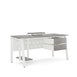 Стол компьютерный Kobor KAB-100/60 white/chicago