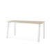 Стол компьютерный Kobor KAB-120/70 white/natural Стол компьютерный Kobor KAB-120/70 white/natural
