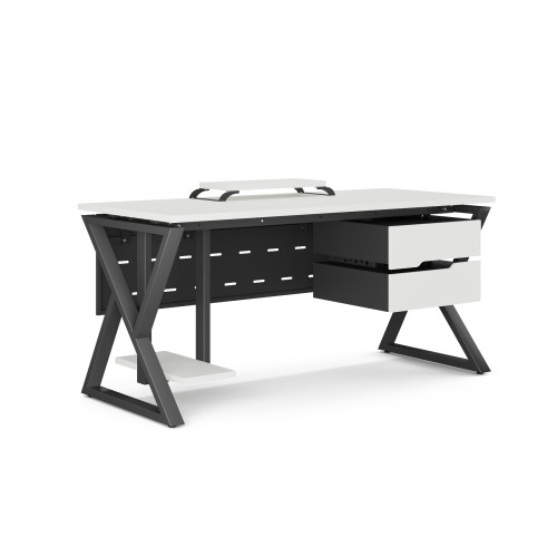 Стол компьютерный Kobor KW-80/80 black/premium Стол компьютерный Kobor KW-80/80 black/premium
