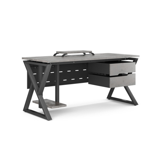 Стол компьютерный Kobor KW-100/70 black/chicago Стол компьютерный Kobor KW-100/70 black/chicago