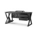 Стол компьютерный Kobor KW-180/70 black/wood