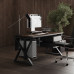 Стол компьютерный Kobor KW-180/70 black/charlston Стол компьютерный Kobor KW-180/70 black/charlston