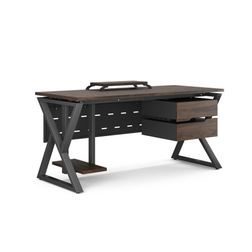Стол компьютерный Kobor KW-160/80 black/charlston