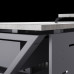 Стол компьютерный Kobor KW-120/70 graphite/chicago Стол компьютерный Kobor KW-120/70 graphite/chicago